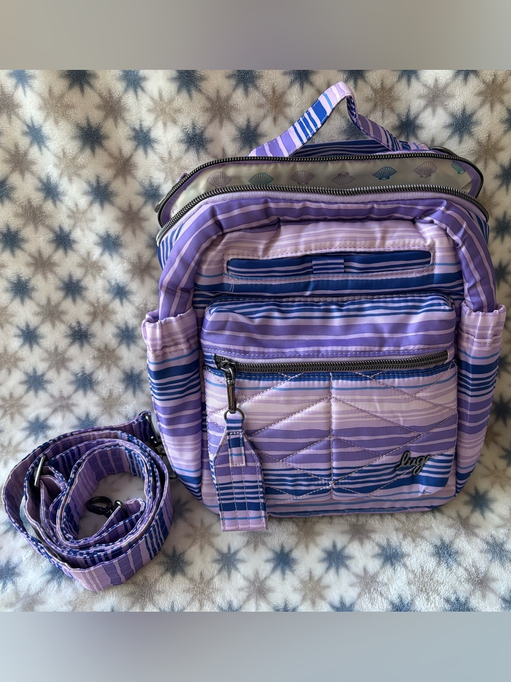 Lug Love Waves Purple Alpine